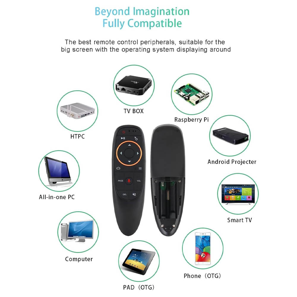 Air Mouse Remote 2.4G RF Wireless Voice Remote Control
